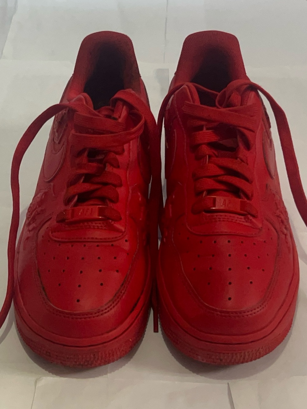 Nike Air Force 1 '07 Rose Red USA Size 8.5 Women’s Sneakers Read Description